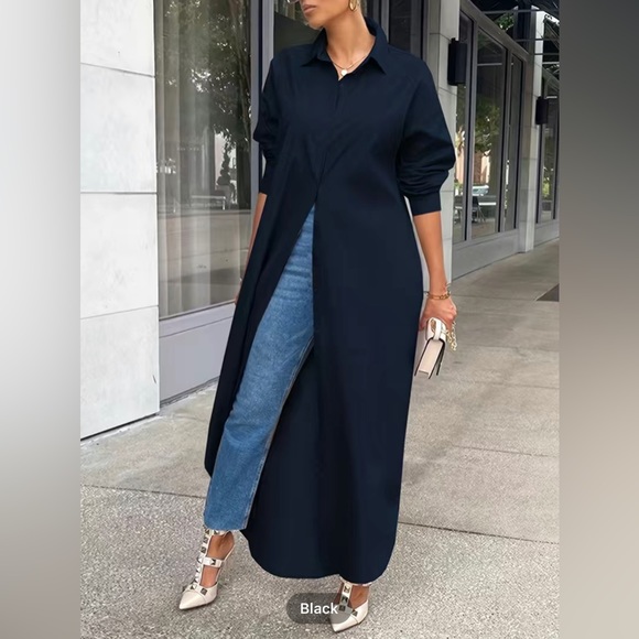 Passion of Essence Tops - Passion Chic Button Down Classic Shirt Dress